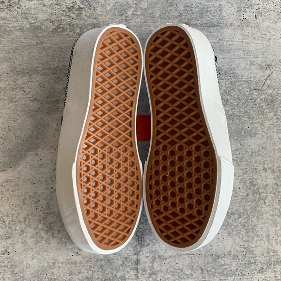 Vans Authentic Platform Summer Mesh Black White - Picture 6 of 8